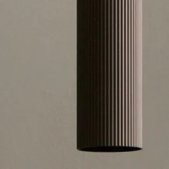 Tubulaire H48 cm taklampa bronzed brass