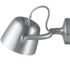 Tub vägglampa aluminum