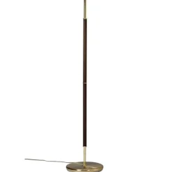 Tullgarn golvlampa mässing/valnöt