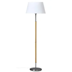 Tullgarn golvlampa råjärn/ek