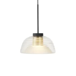 Two-Layer taklampa svart