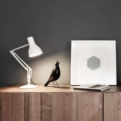 Type 75 bordslampa Alpine White