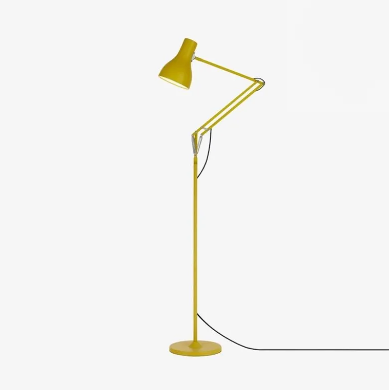 Type 75 golvlampa Anglepoise + Margaret Howell Yellow Ochre