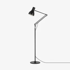 Type 75 golvlampa Jet Black