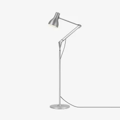 Type 75 golvlampa Silver Lustre