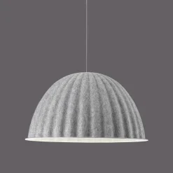 Under the bell Ø 82 taklampa grå