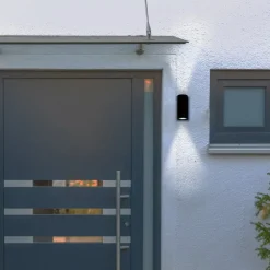 Union vägglampa upp-ner IP54 svart
