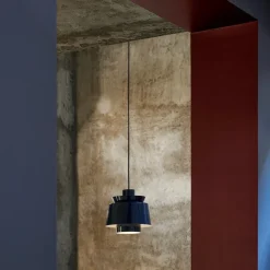 Utzon JU1 taklampa Steel Blue