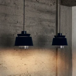 Utzon JU1 taklampa Steel Blue