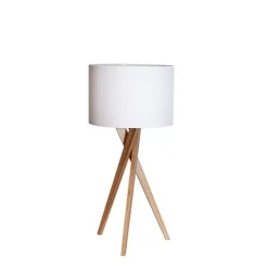 Vega bordlampa ek/vit