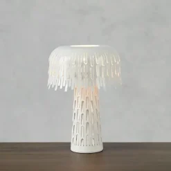 Verbera bordslampa vit