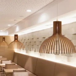 Victo 4250 Taklampa valnöt