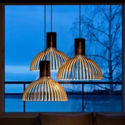 Victo 4251 Taklampa valnöt