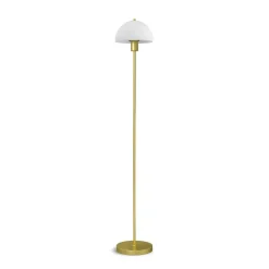 Vienda golvlampa mässing/glas