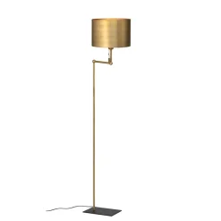 Viken golvlampa råmässing