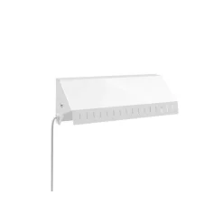 Vippa vägglampa blankvit