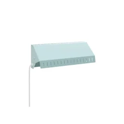 Vippa vägglampa isblå