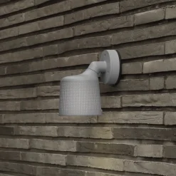 Vipp 551 vägglampa grå