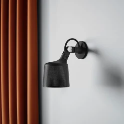 Vipp 524 vägglampa svart