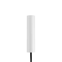 Visir vägglampa fast installation vit