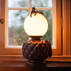 Viva La Diva bordslampa svart/vit matt