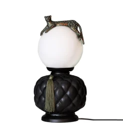 Viva La Diva bordslampa svart/vit matt