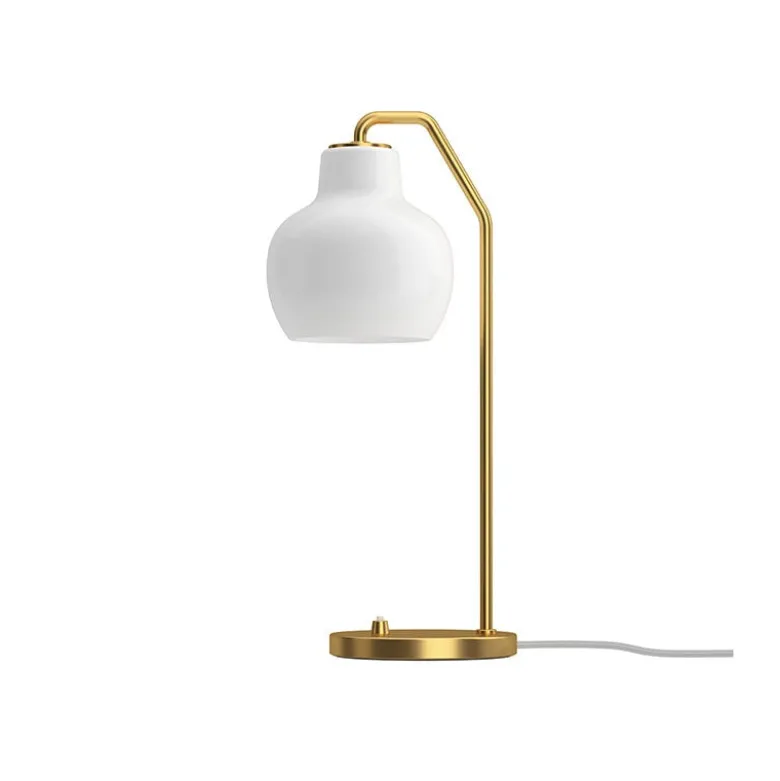 VL Ring Crown bordslampa opalglass/brass
