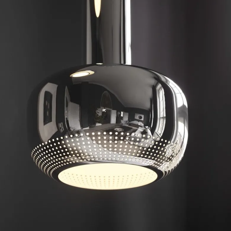 VL 56 taklampa High lustre chrome plated