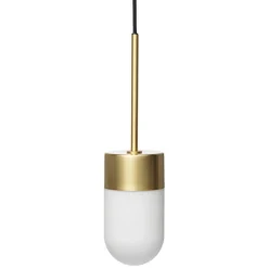 Vox taklampa mässing/opal