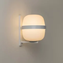 Wally Cesta vägglampa matt vitgrå