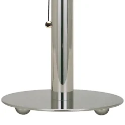 WA 24 Wagenfeld Bordslampa nickel, skärm av opal glas