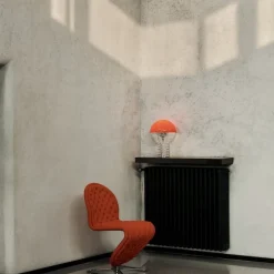 Wire 30 bordslampa krom/orange