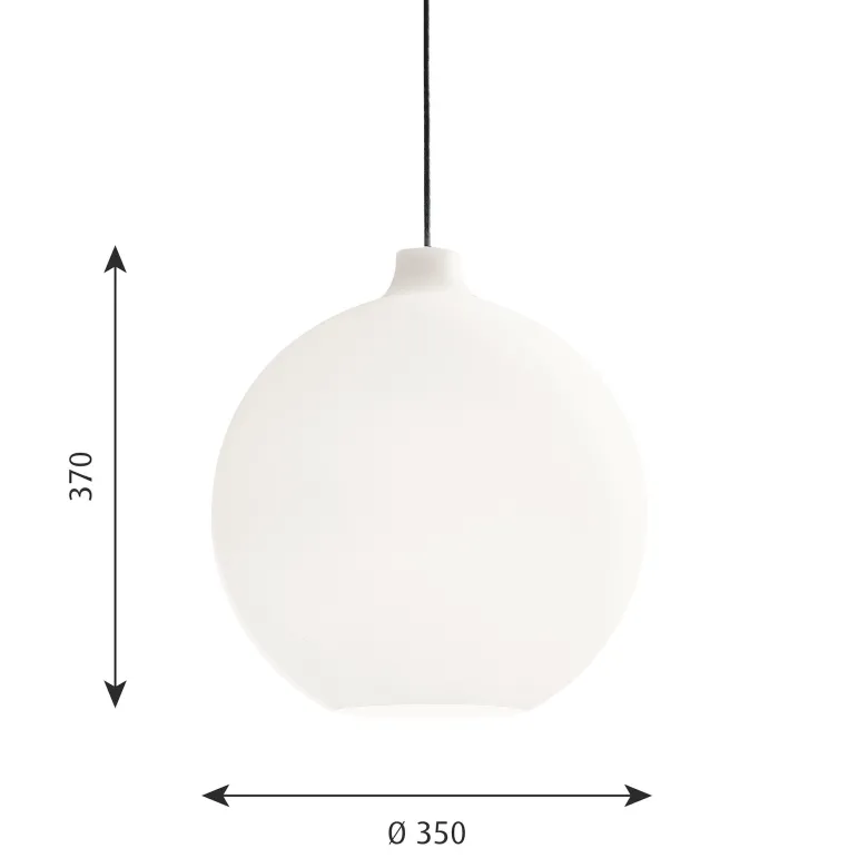 Wohlert 350 taklampa white
