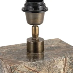 Zenith H34 bordslampfot marmor grön