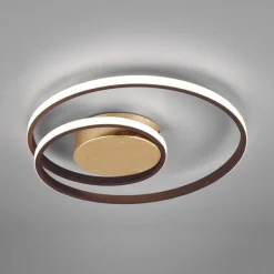 Zibal plafond rustik/guld